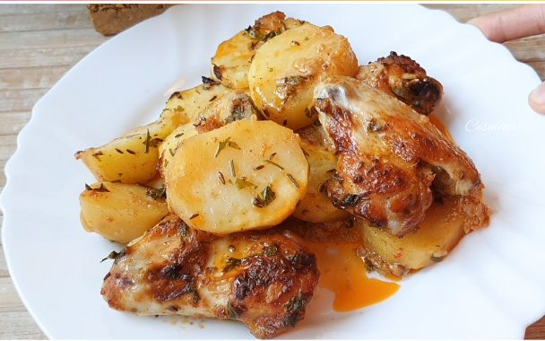 Marinované kura pečené na rascových zemiakoch (videorecept) - obrázok 4
