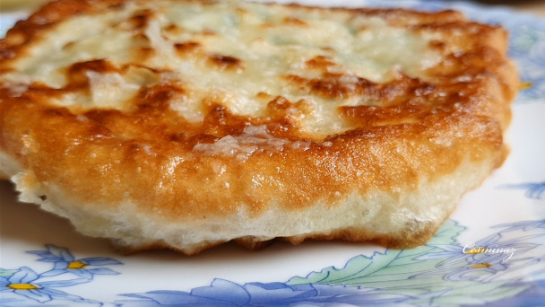 Mäkučký langoš so syrovou plnkou (fotorecept) - obrázok 7