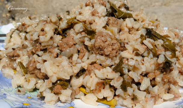 Rizoto s mäsom a hroznovými listami (videorecept) - obrázok 4