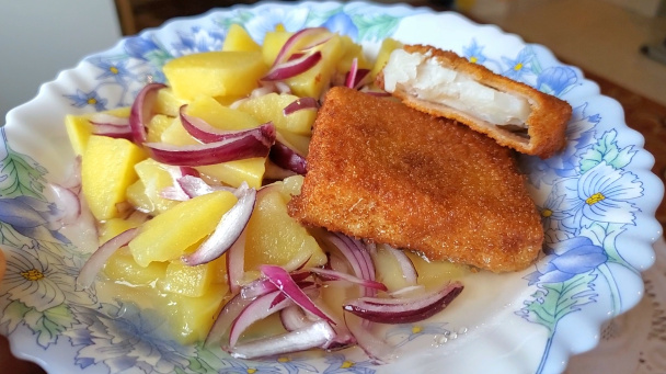 Klasický zemiakovo-cibuľový šalát (videorecept) - obrázok 4