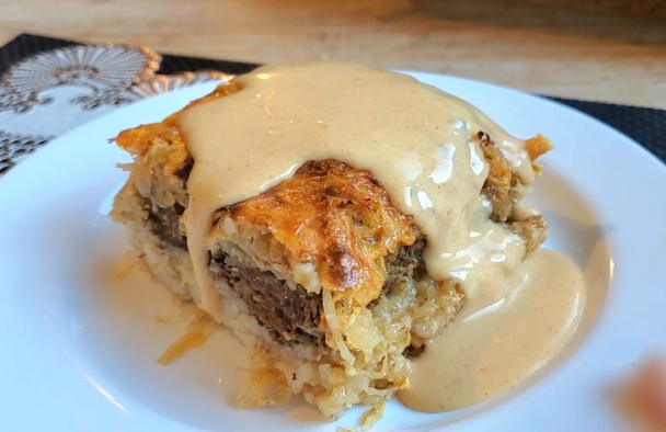 Zapečená prekladaná kyslá kapusta (moja koložvárska) (videorecept) - obrázok 4