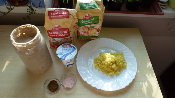 Špaldovo-ražný zemiakový kváskový chlieb  (fotorecept) - obrázok 1