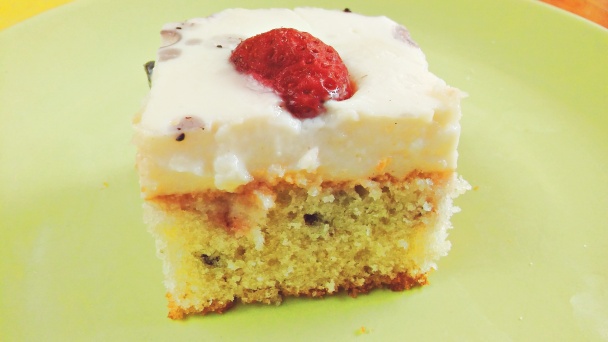 Pudingový jahodovo-čučoriedkový koláčik (fotorecept) - obrázok 6