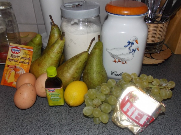 Hruškový koláč - obrázok 1