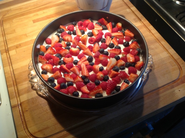 Tvarohová torta s ovocím (fotorecept) - obrázok 5