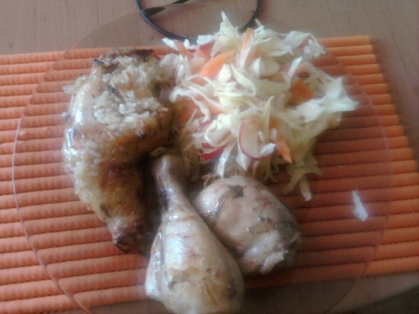 Kuracie nôžky s ryžou v batôžku (fotorecept) - obrázok 6