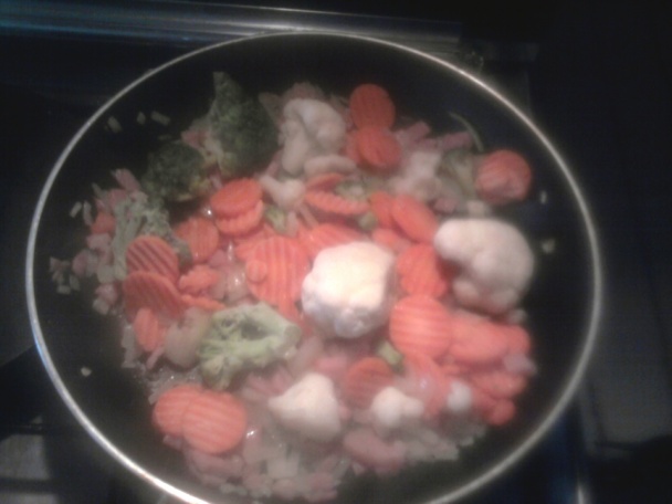 Penne  so zeleninou na smotane - obrázok 2