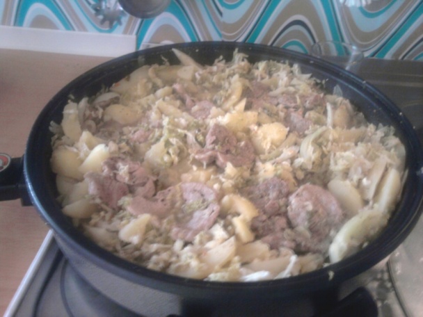 Obed z jednej panvice....:)))) - obrázok 3