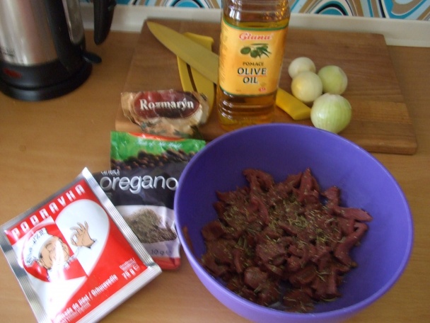 Jelenie srdce s ryžou - obrázok 1