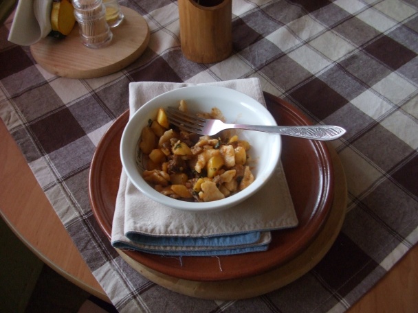 Párance s hlivou a zemiakmi  - obrázok 3