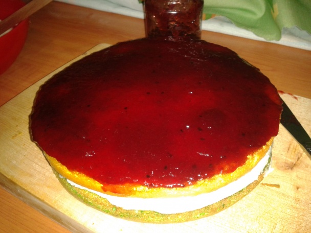Torta Gaara s dúhovým korpusom (fotorecept) - obrázok 7