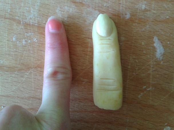 Zombie prstíčky, recept pre odvážnych (fotorecept) - obrázok 2