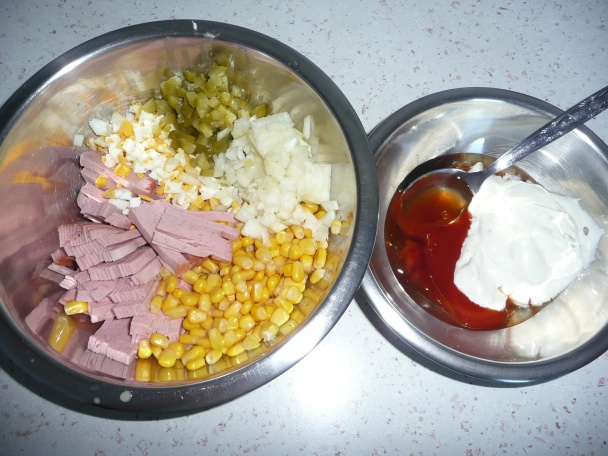 Šalát na desiatu - obrázok 1