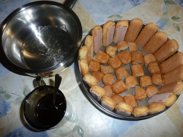 Kávová šarlota (fotorecept) - obrázok 1