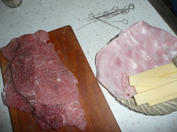 Plnené bravčové závitky (fotorecept) - obrázok 1