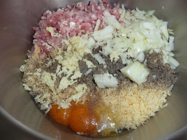 Smotanové zemiaky a mletý rezeň so syrom (fotorecept) - obrázok 2