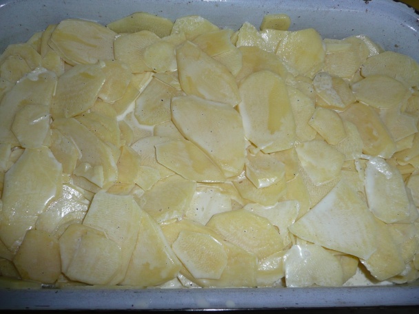 Smotanové zemiaky a mletý rezeň so syrom (fotorecept) - obrázok 5