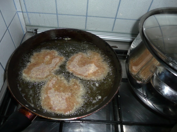 Smotanové zemiaky a mletý rezeň so syrom (fotorecept) - obrázok 7