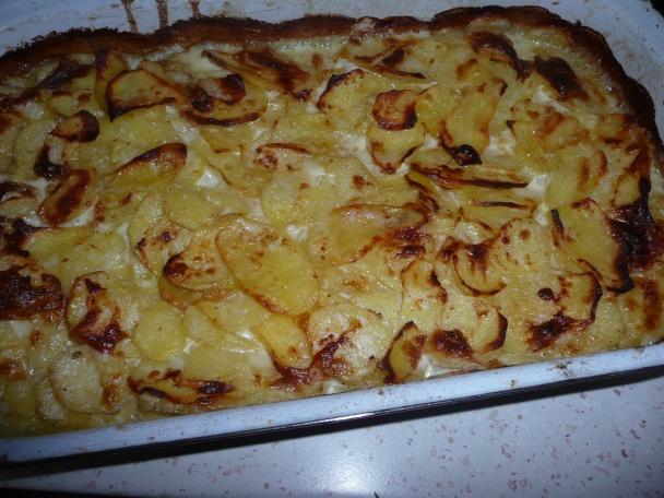 Smotanové zemiaky a mletý rezeň so syrom (fotorecept) - obrázok 8