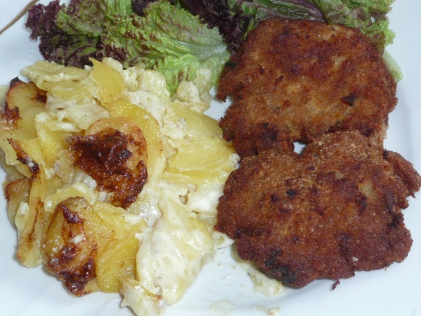 Smotanové zemiaky a mletý rezeň so syrom (fotorecept) - obrázok 10