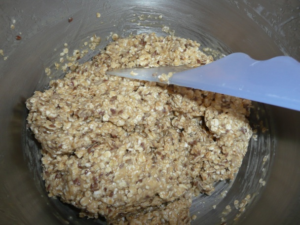 Ovsenné keksy zo sezamom, slnečnicou a ľanom - obrázok 2