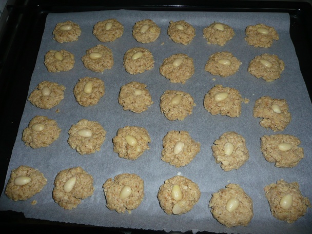 Vločkové kopčeky s mandľami (fotorecept) - obrázok 8