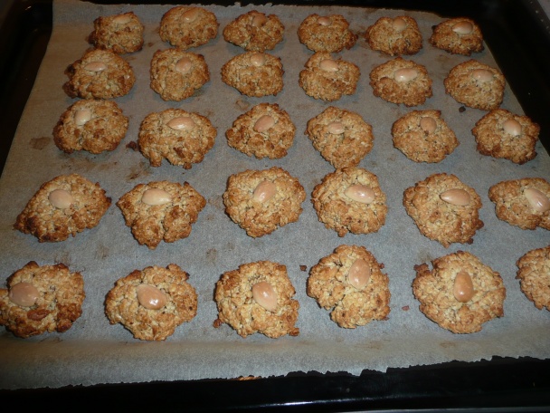 Vločkové kopčeky s mandľami (fotorecept) - obrázok 9