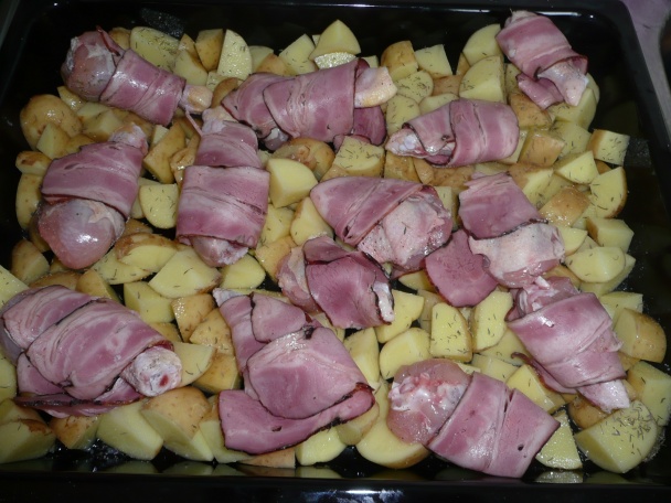 Kuracie stehná na vidiecky spôsob (fotorecept) - obrázok 4