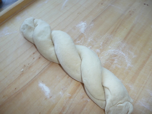 Pletený kakaový závin (fotorecept) - obrázok 8