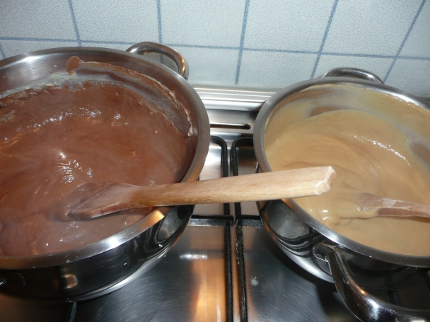 Čokoládový a kávový krém so šľahačkou (fotorecept) - obrázok 5