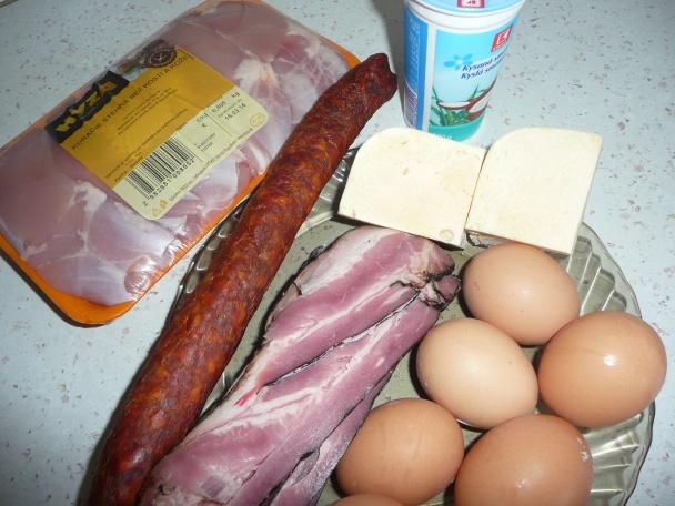 Bábovka z kuracieho mäsa (fotorecept) - obrázok 1