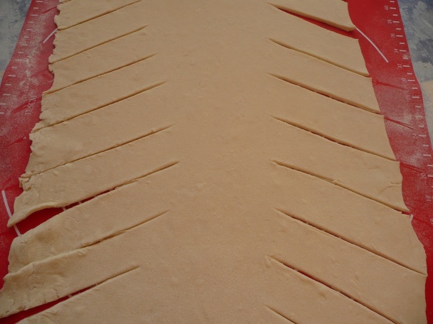 Tvarohový závin z lístkového cesta - obrázok 3