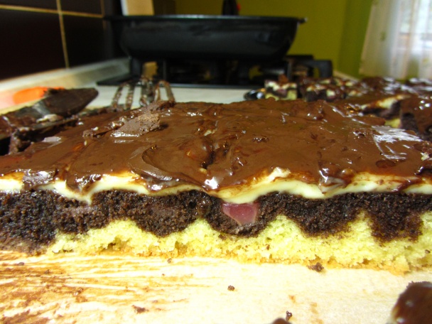 Čerešňovo-krémový koláč (fotorecept) - obrázok 6