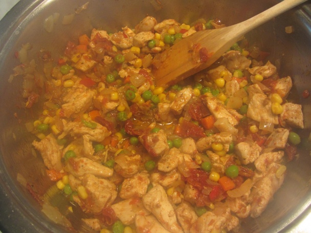 Kuracie prsia so sušenými rajčinami a zeleninou (fotorecept) - obrázok 5