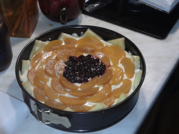 Ovocníčková torta s mascarpone (fotorecept) - obrázok 5