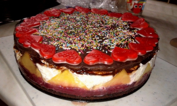 Ovocníčková torta s mascarpone (fotorecept) - obrázok 7