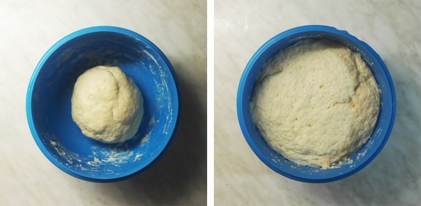 Kysnutý koláč s černicami a tvarohovo-vanilkovým krémom (fotorecept) - obrázok 2