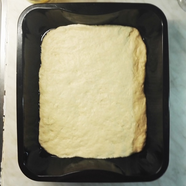 Kysnutý koláč s černicami a tvarohovo-vanilkovým krémom (fotorecept) - obrázok 3