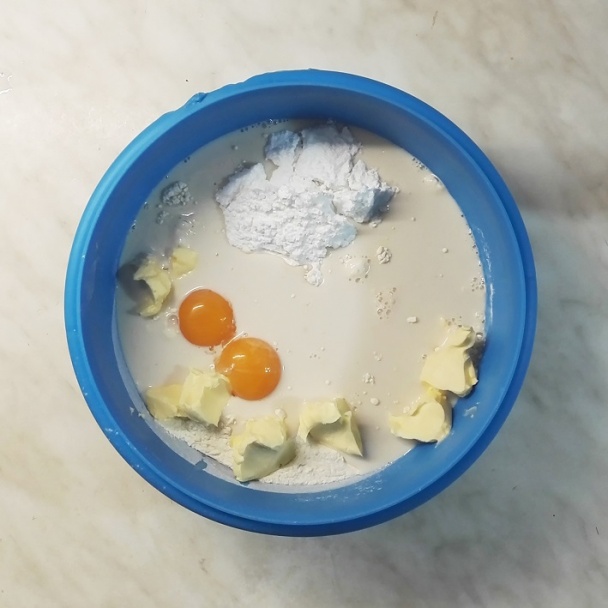 Kysnutý koláč s ovocnou pastou (fotorecept) - obrázok 2