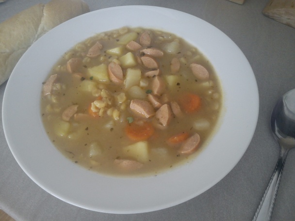 Jednoduchá hrachová polievka (fotorecept) - obrázok 6