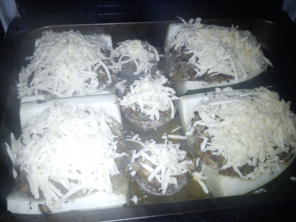 Zapekaná plnená cuketa (fotorecept) - obrázok 6