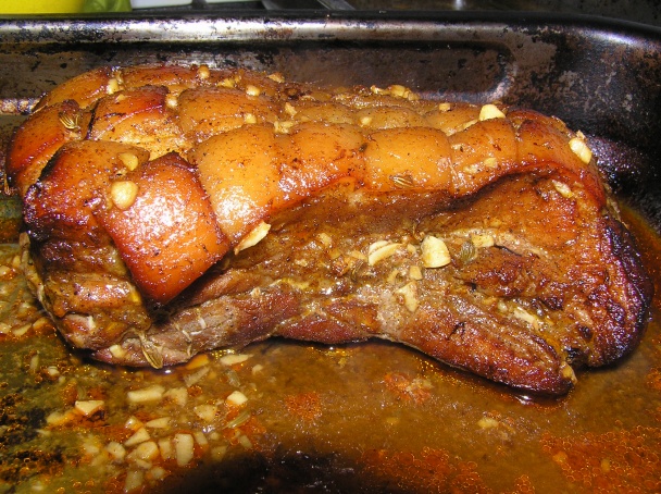 Pečený bôčik (fotorecept) - obrázok 5