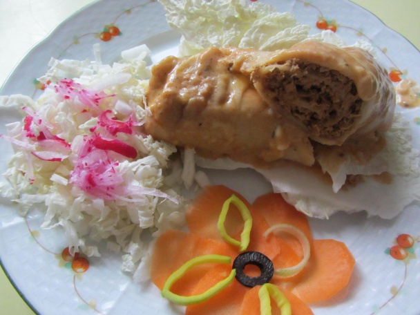 Zapekané mäsové palacinky (fotorecept) - obrázok 16