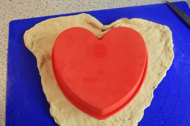 Valentínska pizza  - obrázok 2