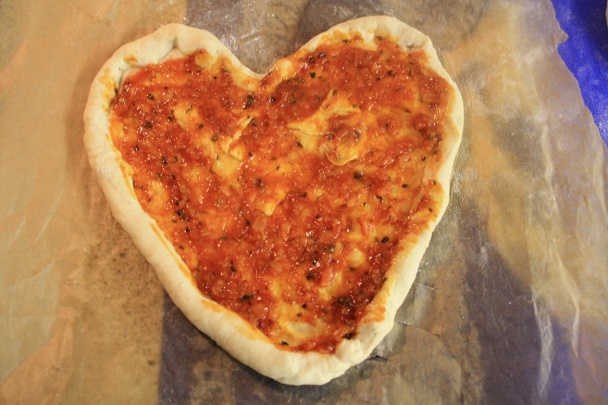 Valentínska pizza  - obrázok 7