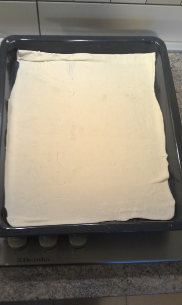 Jablkovo pudingový koláč (fotorecept) - obrázok 1