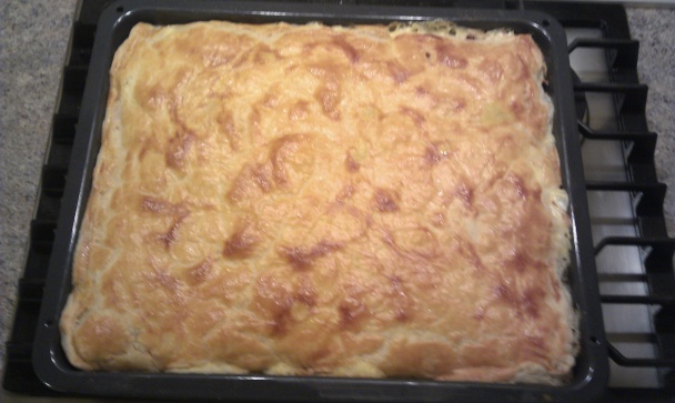 Jablkovo pudingový koláč (fotorecept) - obrázok 9