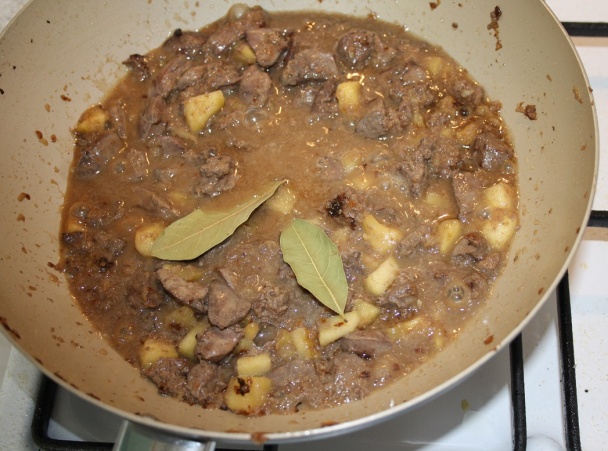 Kuracia pečienka na jabĺkach (fotorecept) - obrázok 8