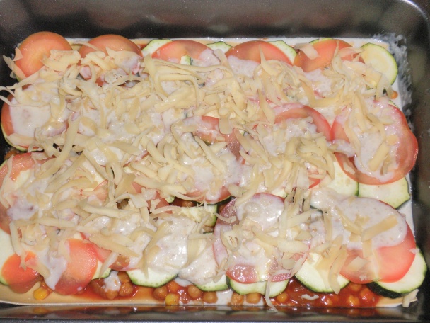 Cícerovo-cuketové lasagne z domácej cestoviny (fotorecept) - obrázok 6