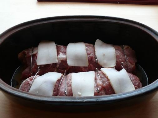 Bravčová roláda plnená zemiakmi - obrázok 4